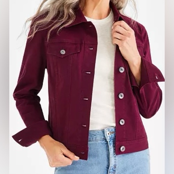 Style & Co. Jackets & Blazers - NWT. Style & Co  Classic Denim Jacket Size XS